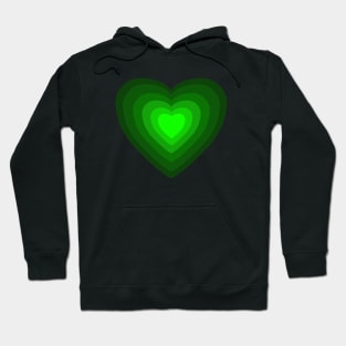 Green Heart Hoodie